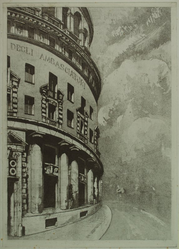 1926 -Albergo Ambasciatori (prova di stato)